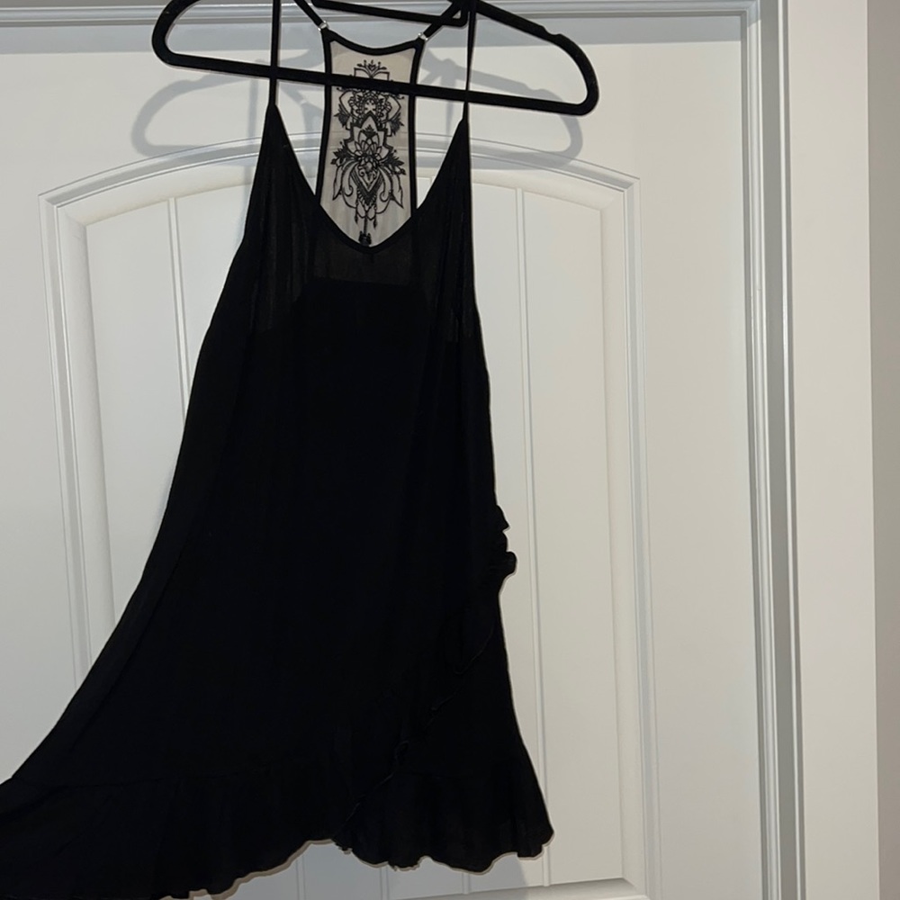Local boutique, long tank or short dress! Adjustable straps